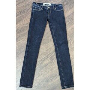 Abercrombie & Fitch Pants Women's Size 00S Blue Jeans Skinny Brett 24x29 (94)